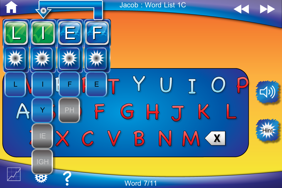Simplex Spelling Free Lite - With Reverse Phonics - Educational App
